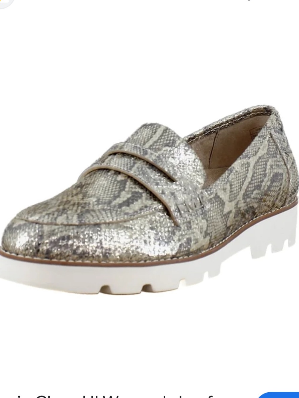 Vionic Metallic Cheryl II Slip on Size: 8